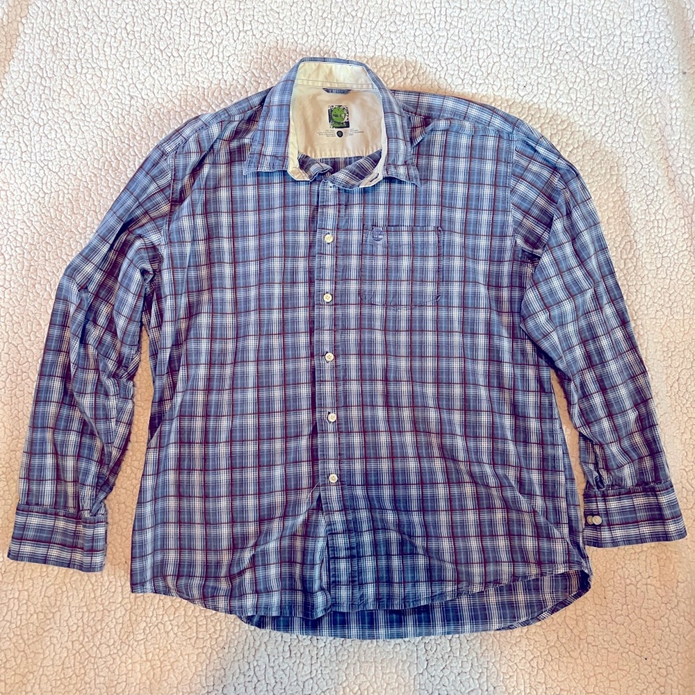 Timberland mens casual button down